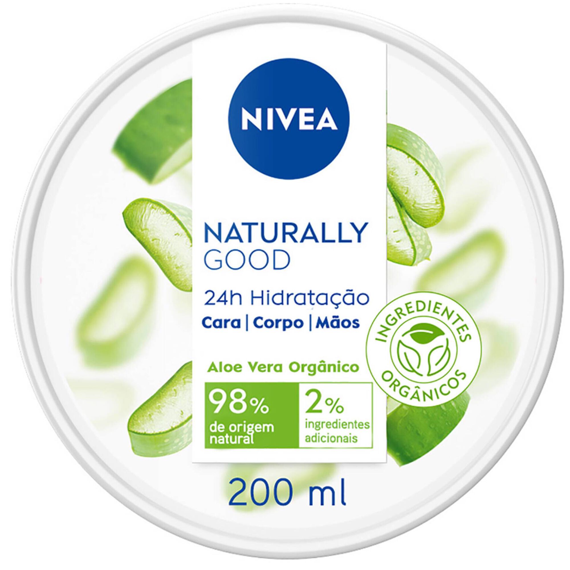 Creme Corporal Naturally Good Hidratante emb. 200 ml Nivea