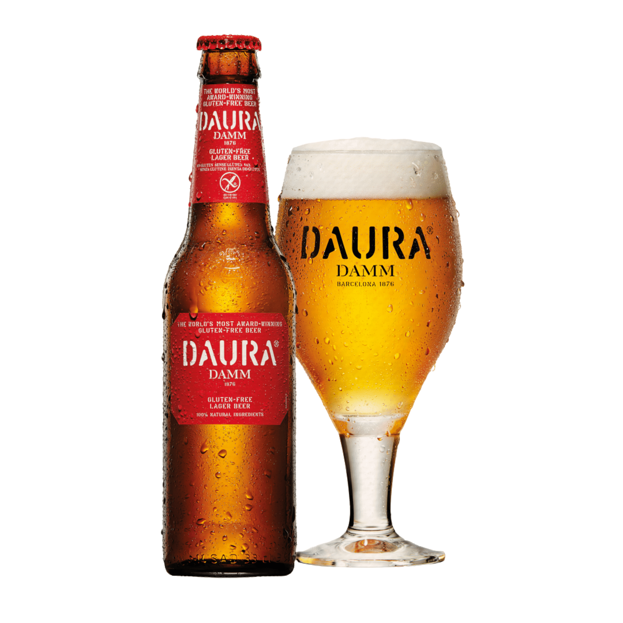 Cerveja com &Aacute;lcool Daura sem Gl&uacute;ten Estrella Damm