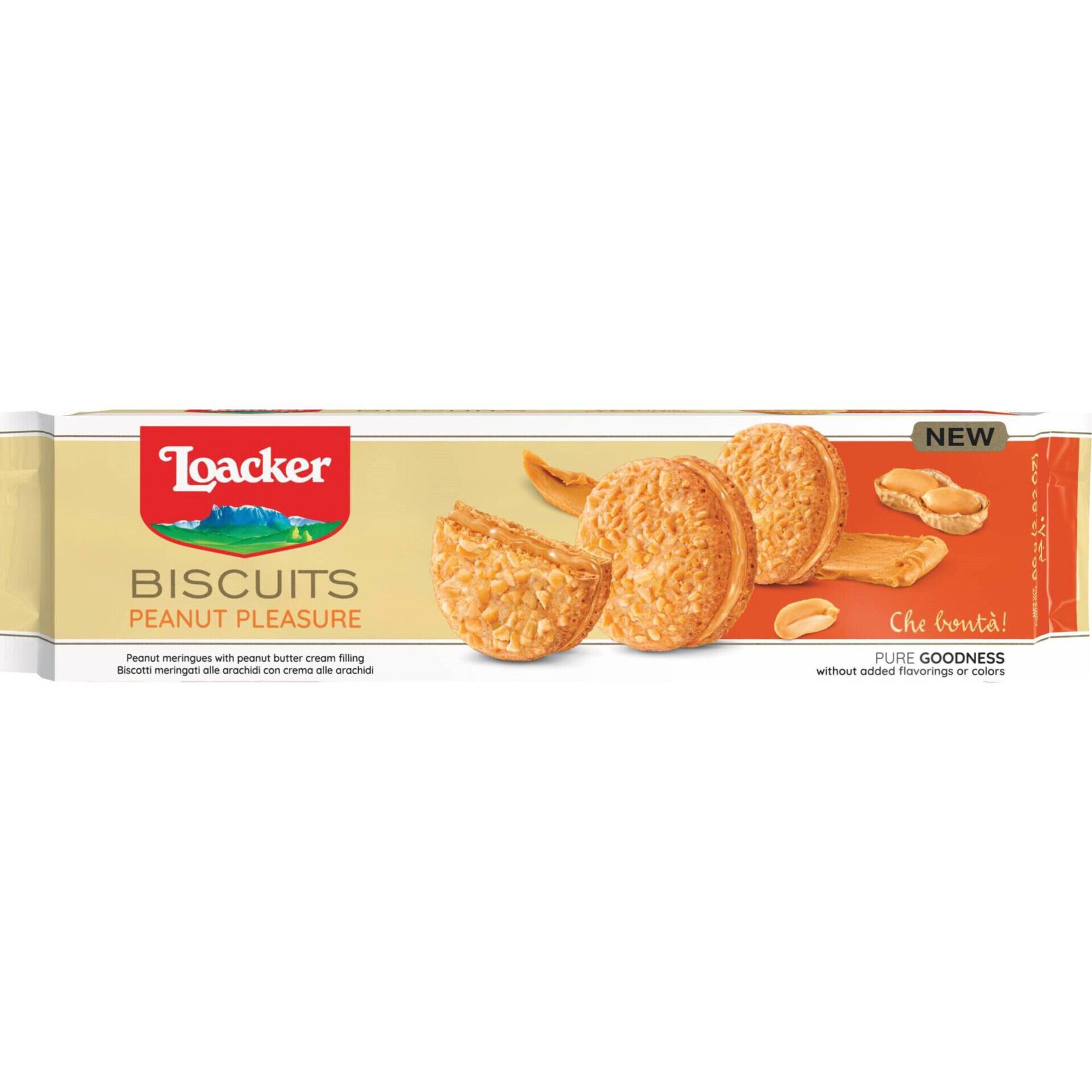 Biscoitos de Amendoim Pleasure Loacker