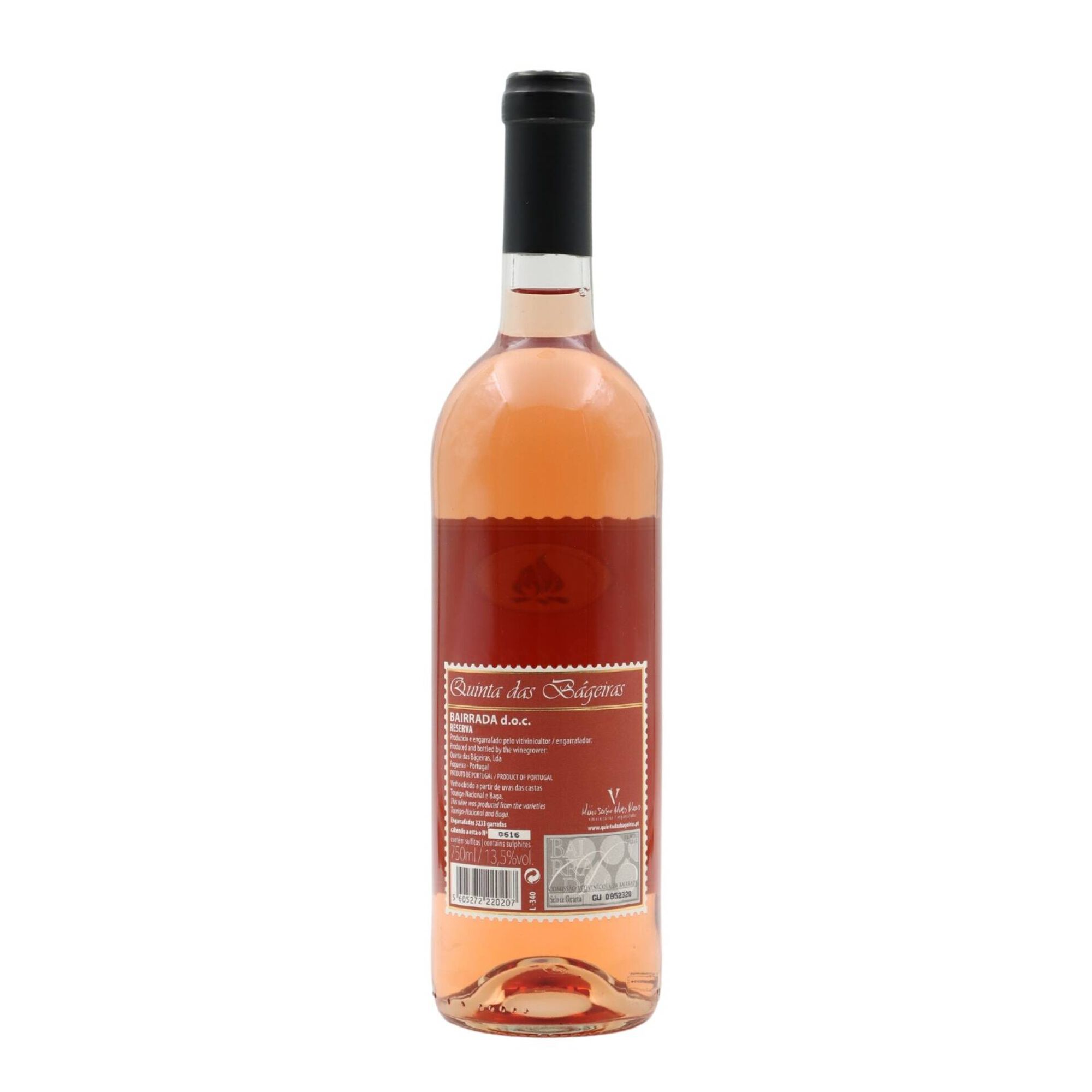 Quinta Das B&aacute;geiras Reserva Bairrada Vinho Ros&eacute;
