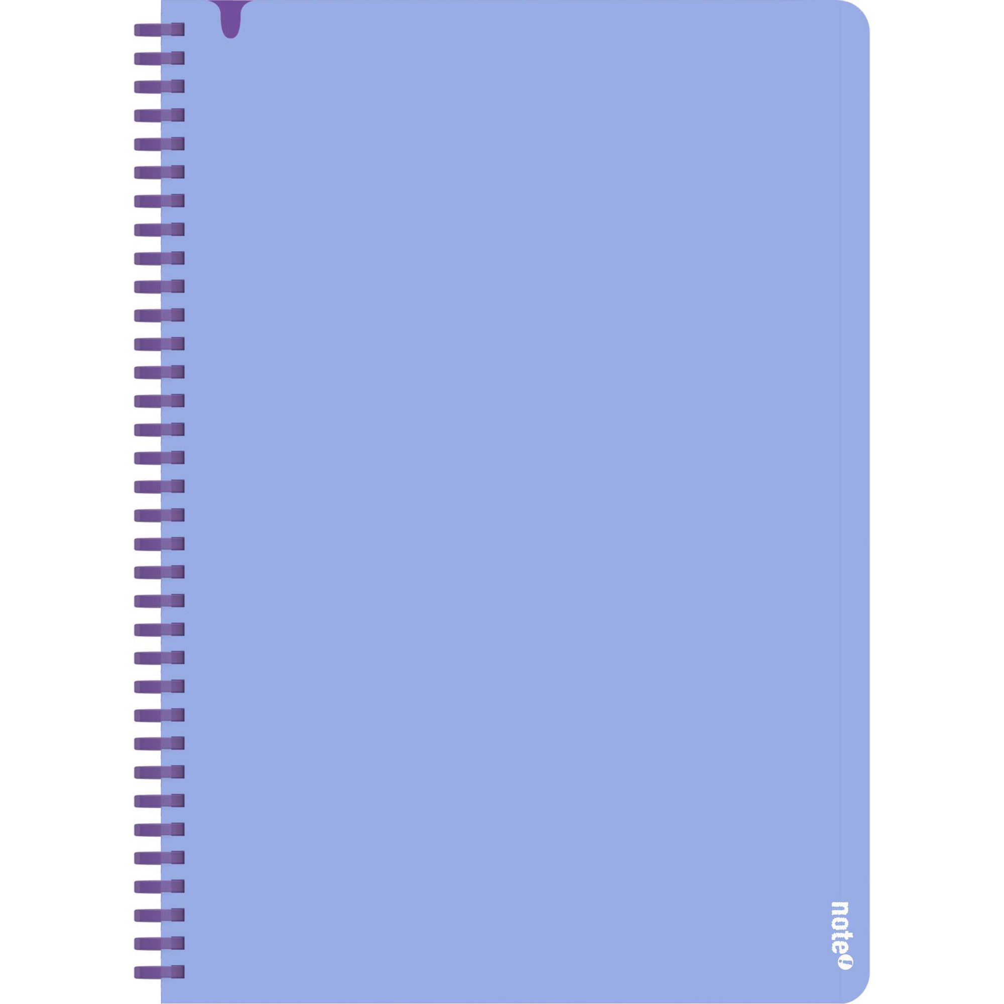 Caderno A4 Soft 80 Folhas Quadriculado (v&aacute;rias cores) Note!