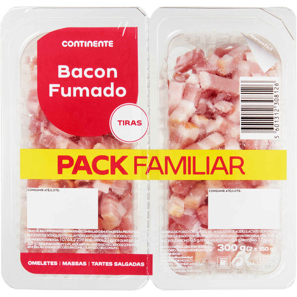 Bacon Fumado Tiras Continente