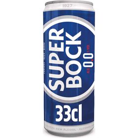 Cerveja em Lata sem &Aacute;lcool 0,0% Super Bock