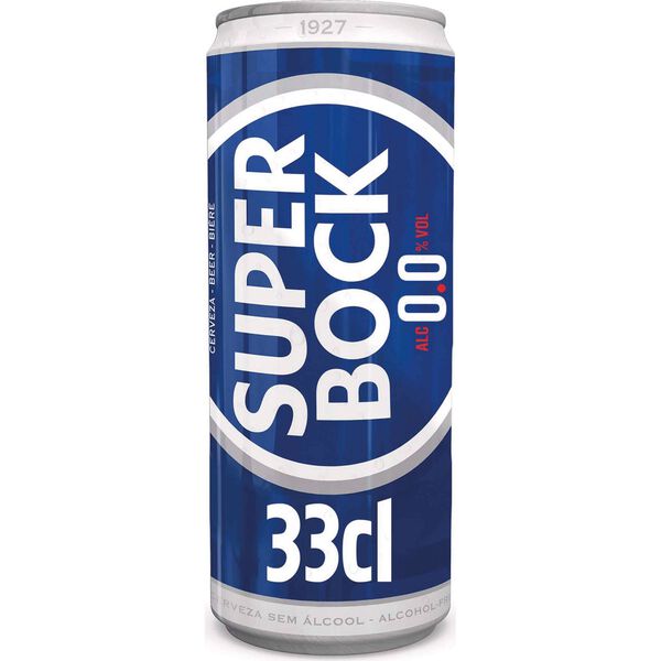 Cerveja em Lata sem Álcool 0,0% Super Bock
