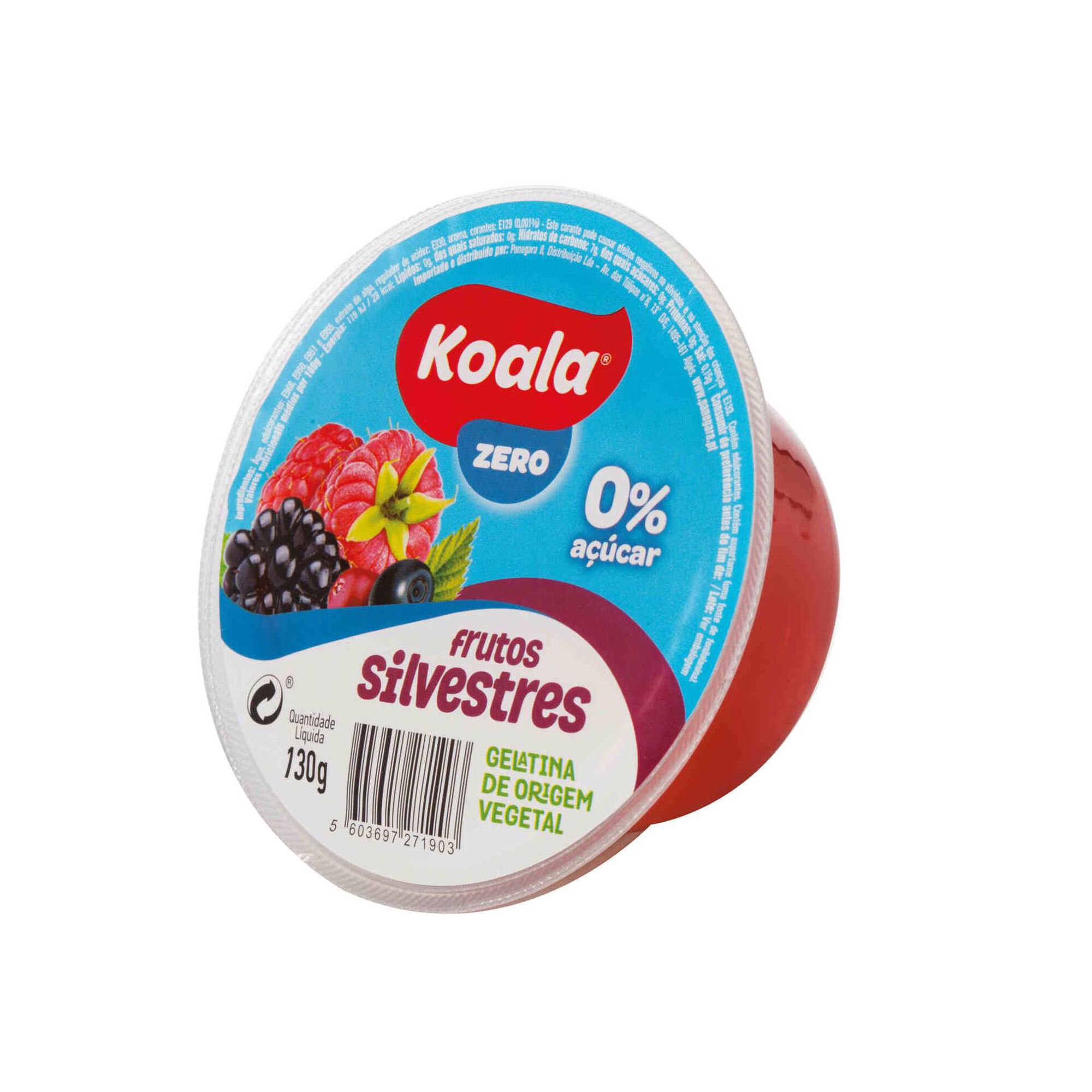 Gelatina Pronta Zero de Frutos Silvestres Gelatina Pronta Zero de Frutos Silvestres