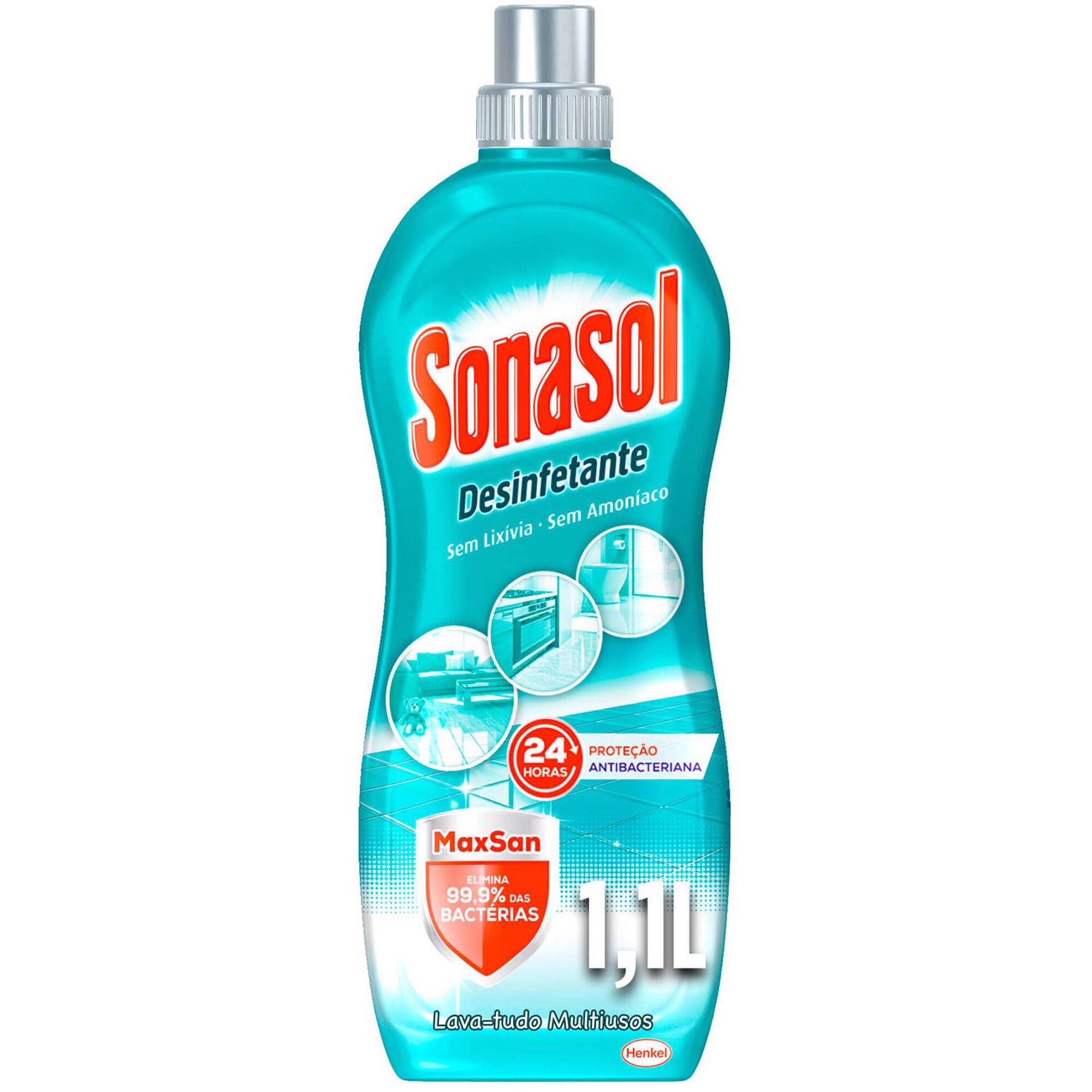 Lava Tudo Líquido Brilhante Desinfetante
