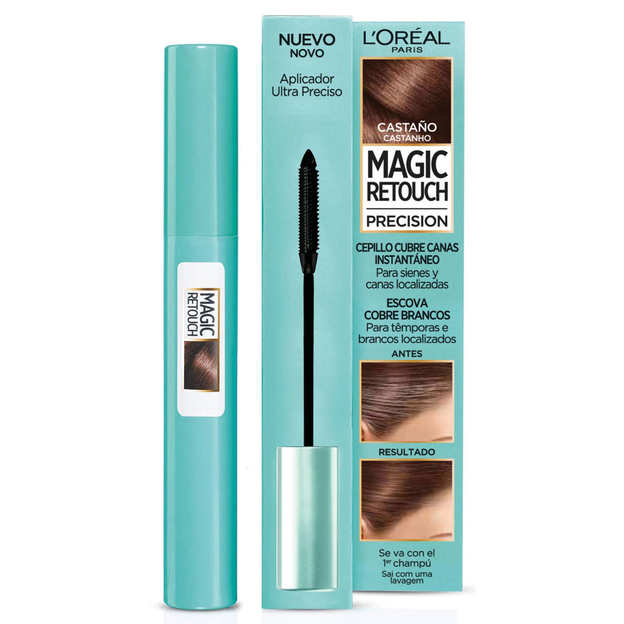 Coloração Retoca Raízes Magic Retouch Precision Castanho