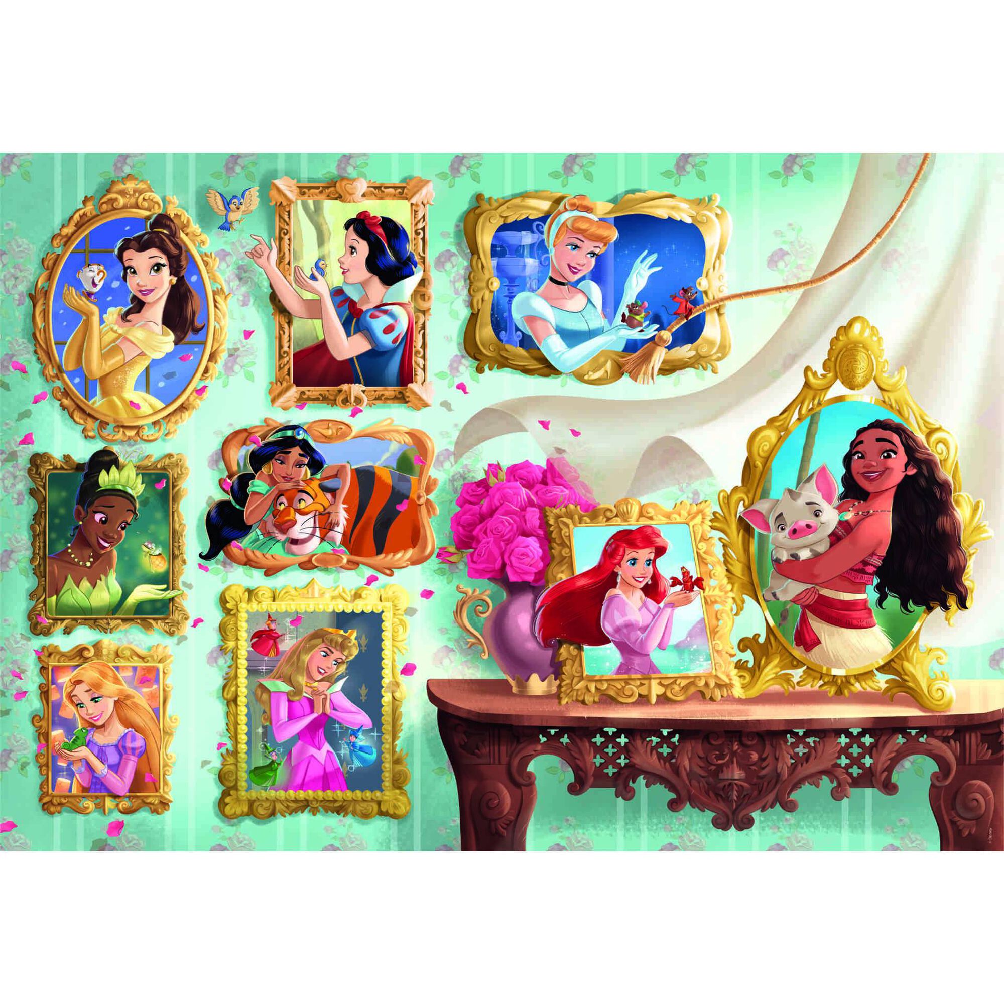 Puzzle Peças Disney Princess 1000 Peças
