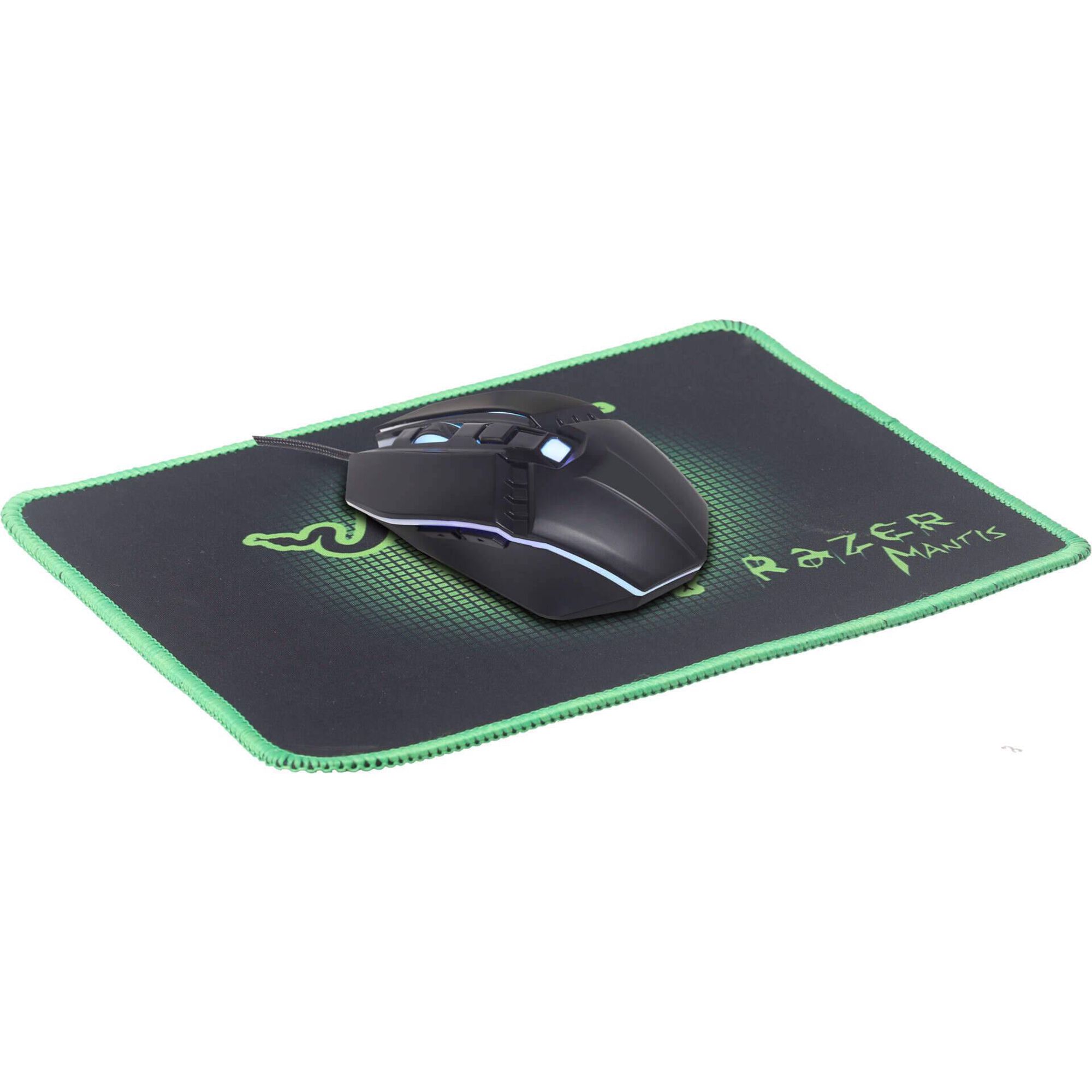 Conjunto Gaming Rato e Tapete Razer Bazar&atilde;o