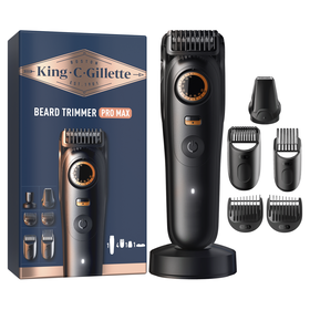 Aparador Barba Pro Max com 3 Pentes Gillette King C.