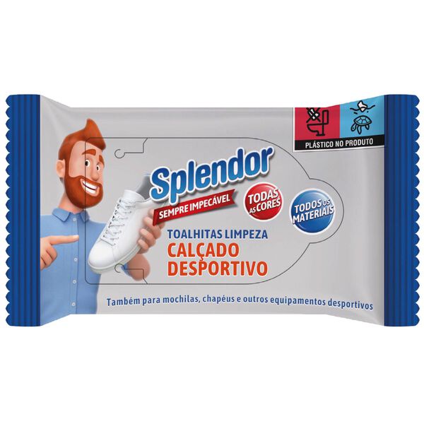 Toalhitas Limpa Calçado Desporto Splendor