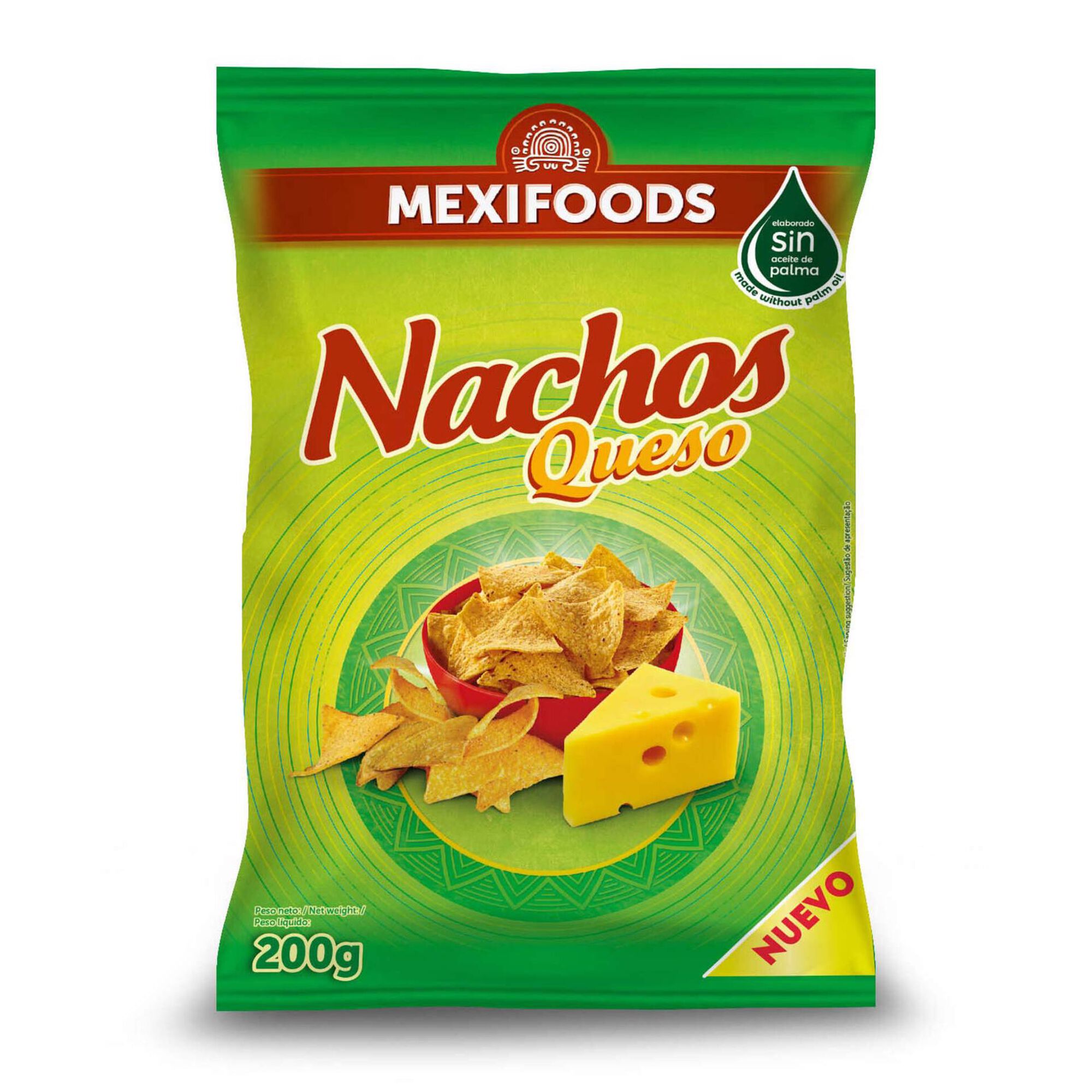 Snacks Tortilha Nachos com Queijo Snacks Tortilha Nachos com Queijo
