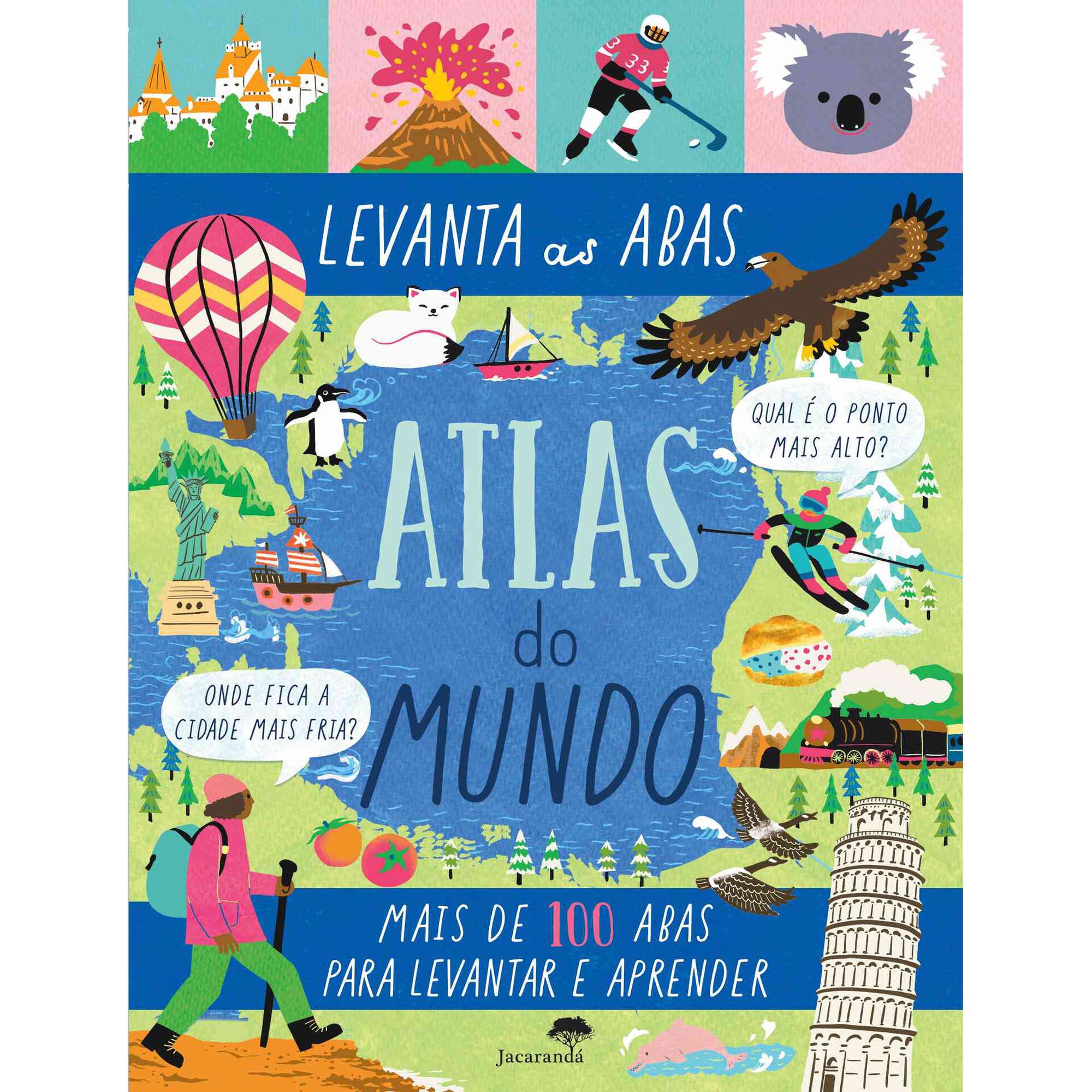 Levanta as Abas - Atlas do Mundo de Catherine Jones