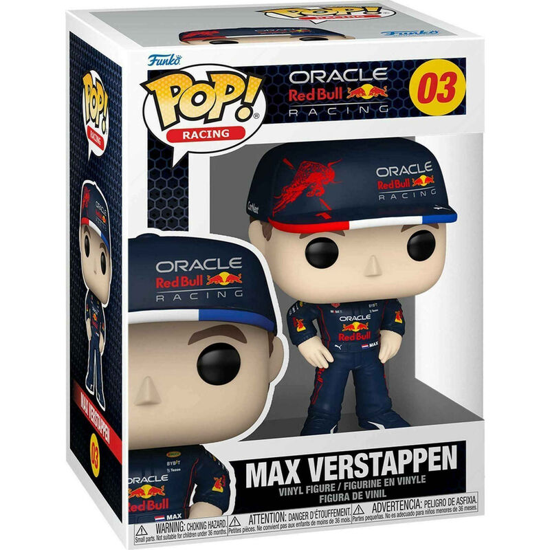 Funko - Figura Fórmula 1 - Max Verstappen