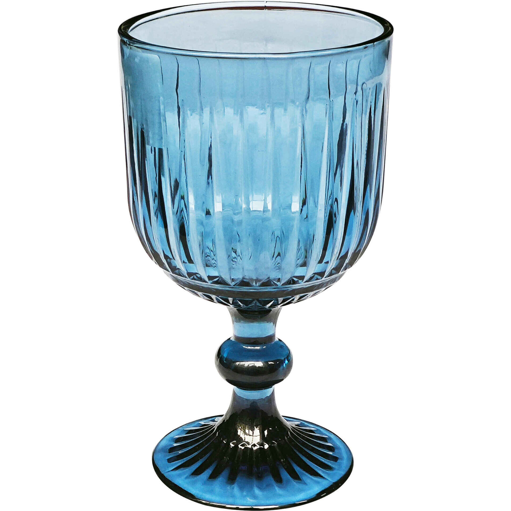 Conjunto 6 Cálices 36cl Azul Lagoa