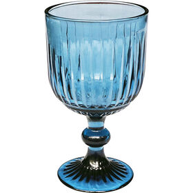 Conjunto 6 C&aacute;lices 36cl Azul Lagoa Kasa