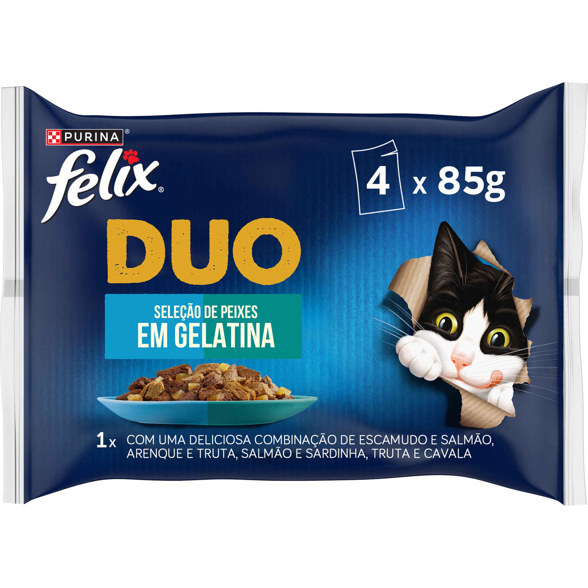 Comida Húmida para Gato Duo Peixe