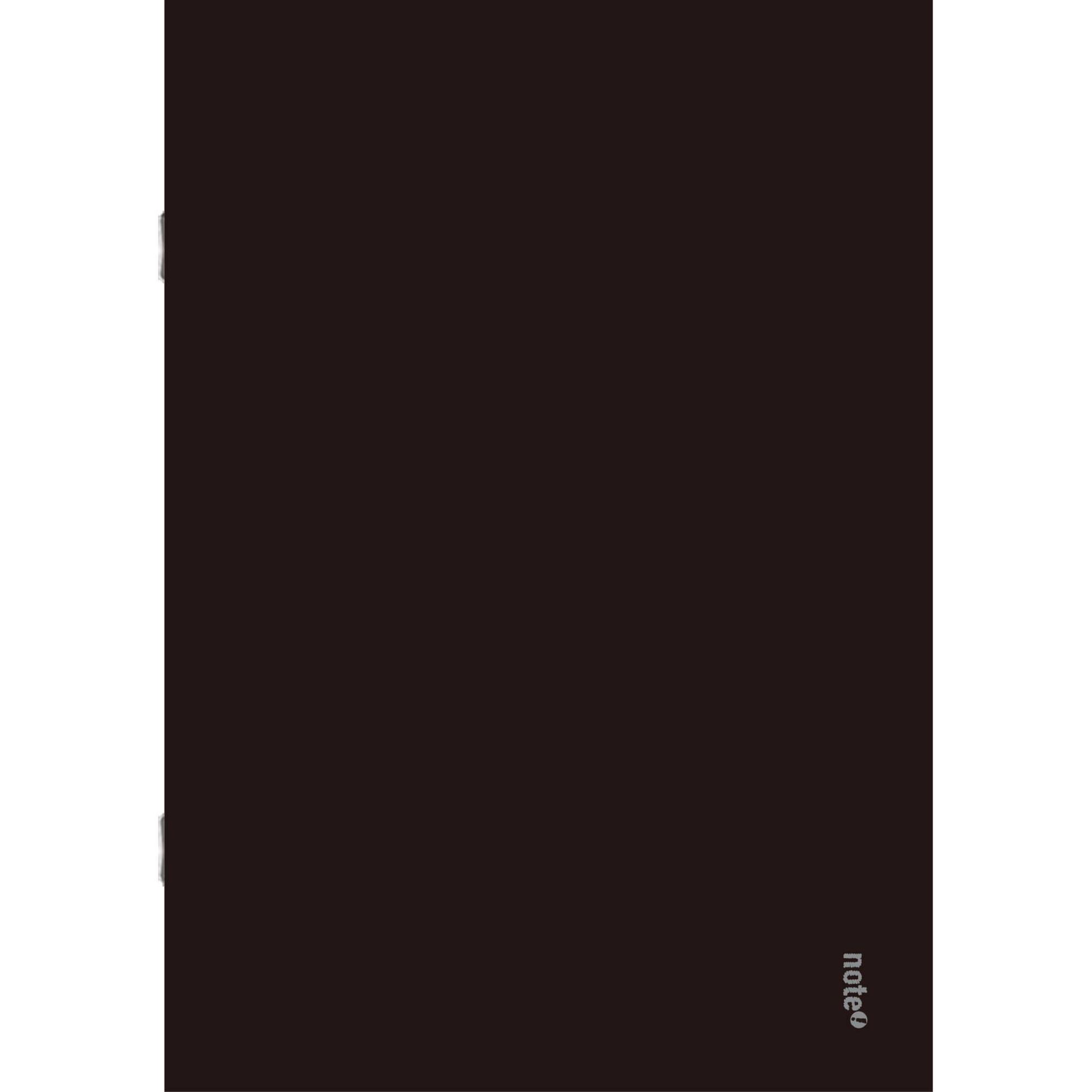 Caderno Agrafado Plastificado Quadriculado A4 Preto Note!