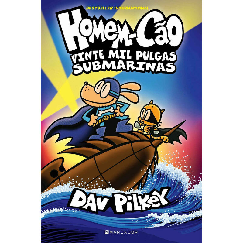 Homem-Cão Nº 11 - Vinte Mil Pulgas Submarinas de Dav Pilkey