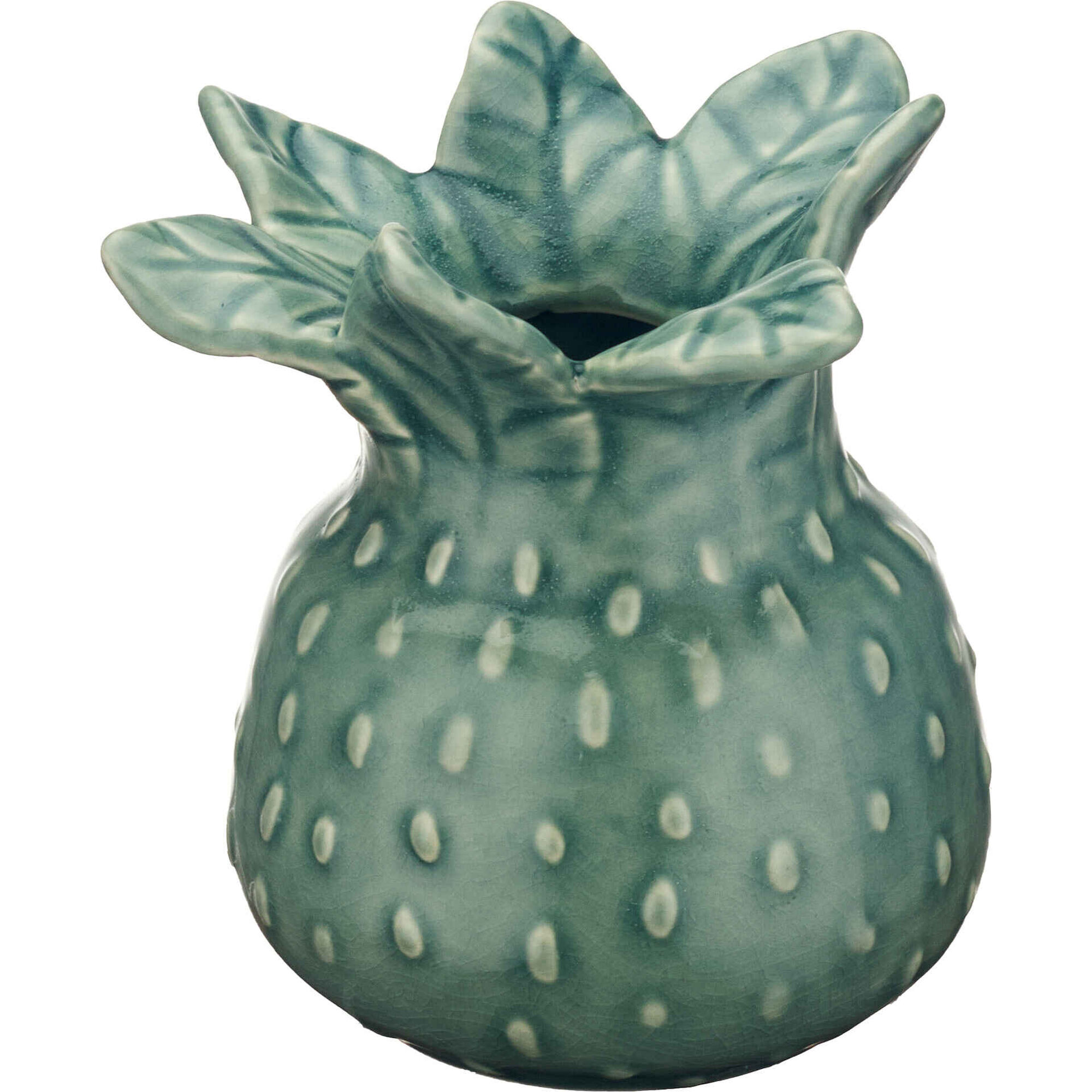 Jarra Rebento Pequena 12,1x10,4x11cm Verde Kasa