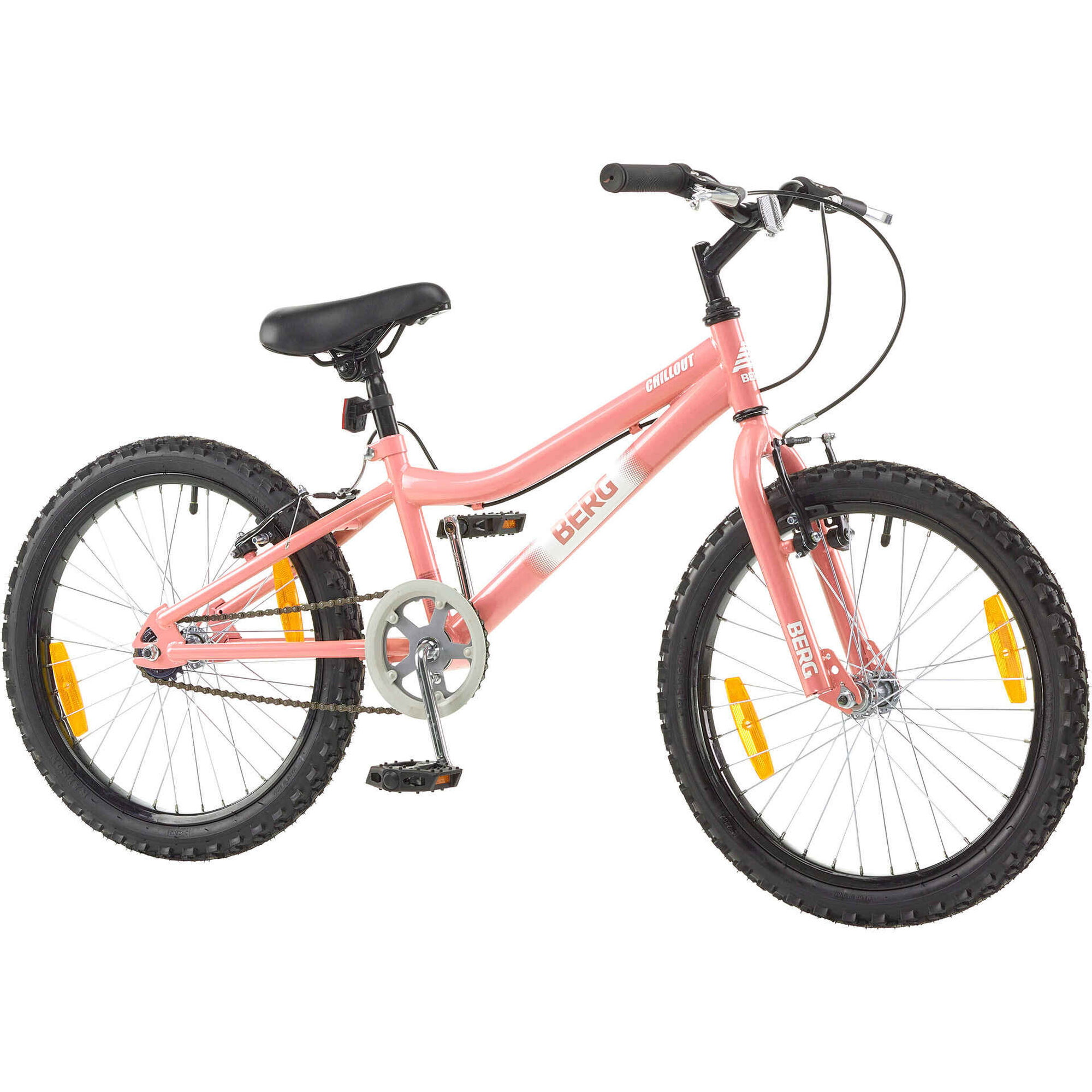 Bicicleta Júnior Chillout Roda 20'' +7 Anos Monovelocidade Rosa