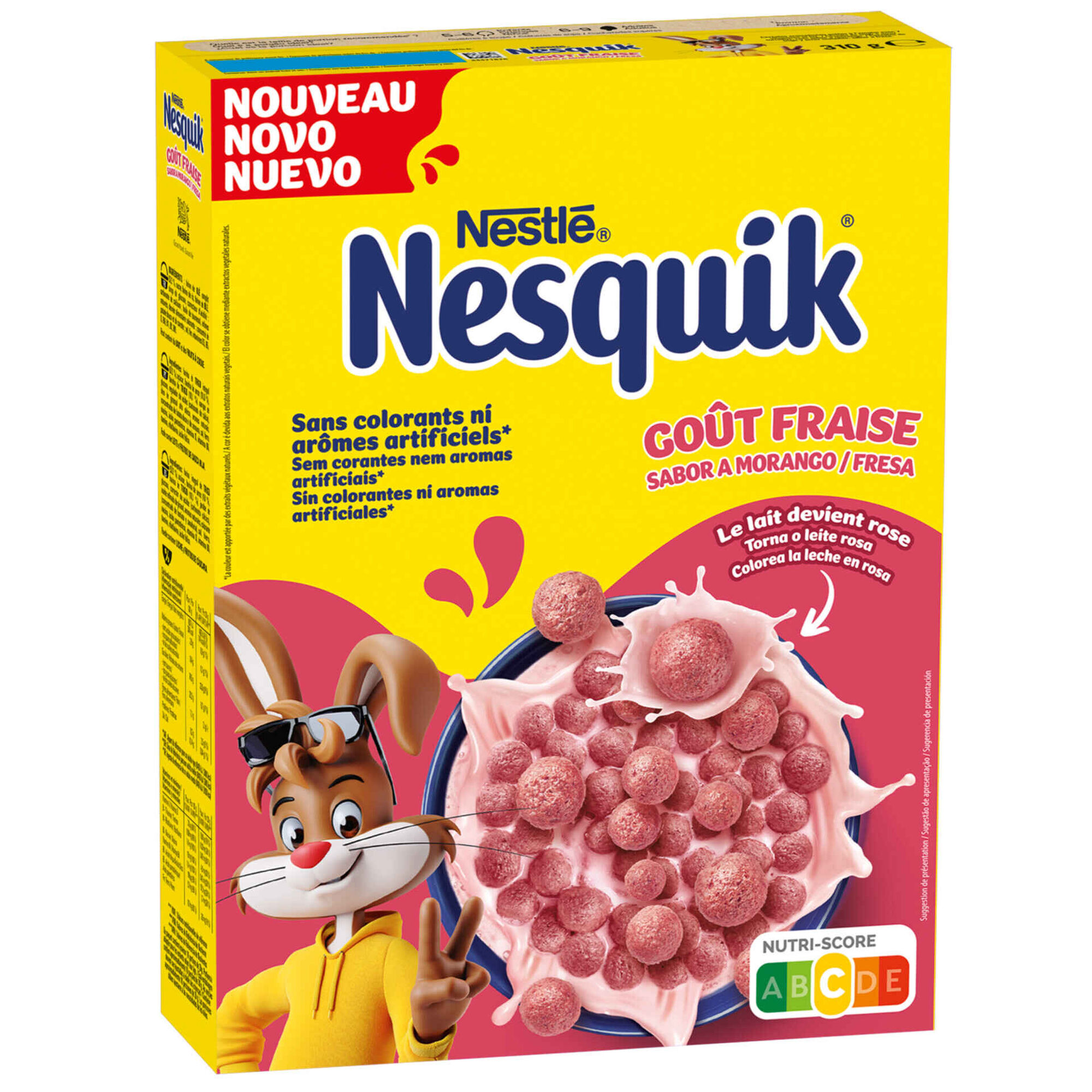Cereais Morango Nesquik