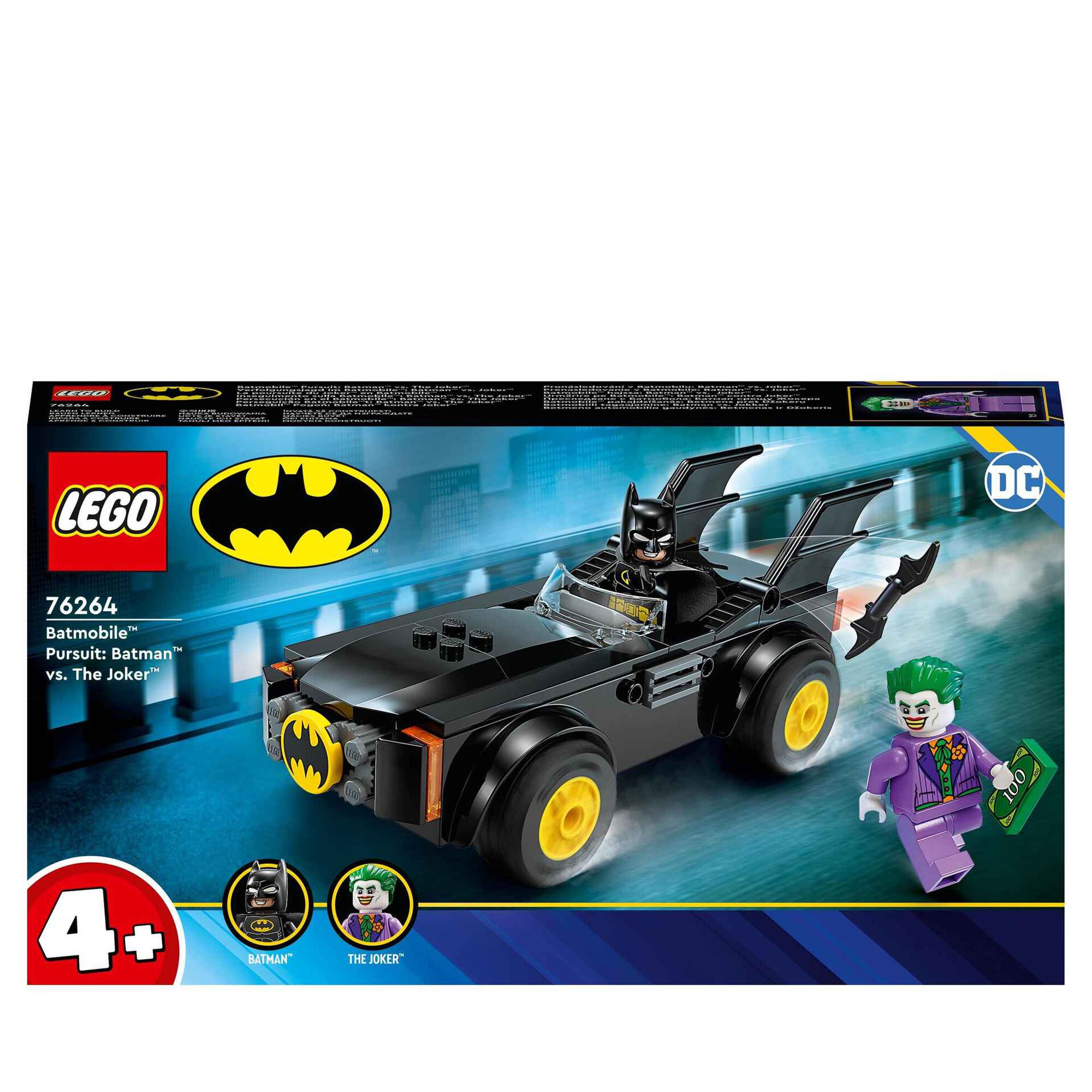 Perseguição Batmobile: Batman vs. The Joker - 76264