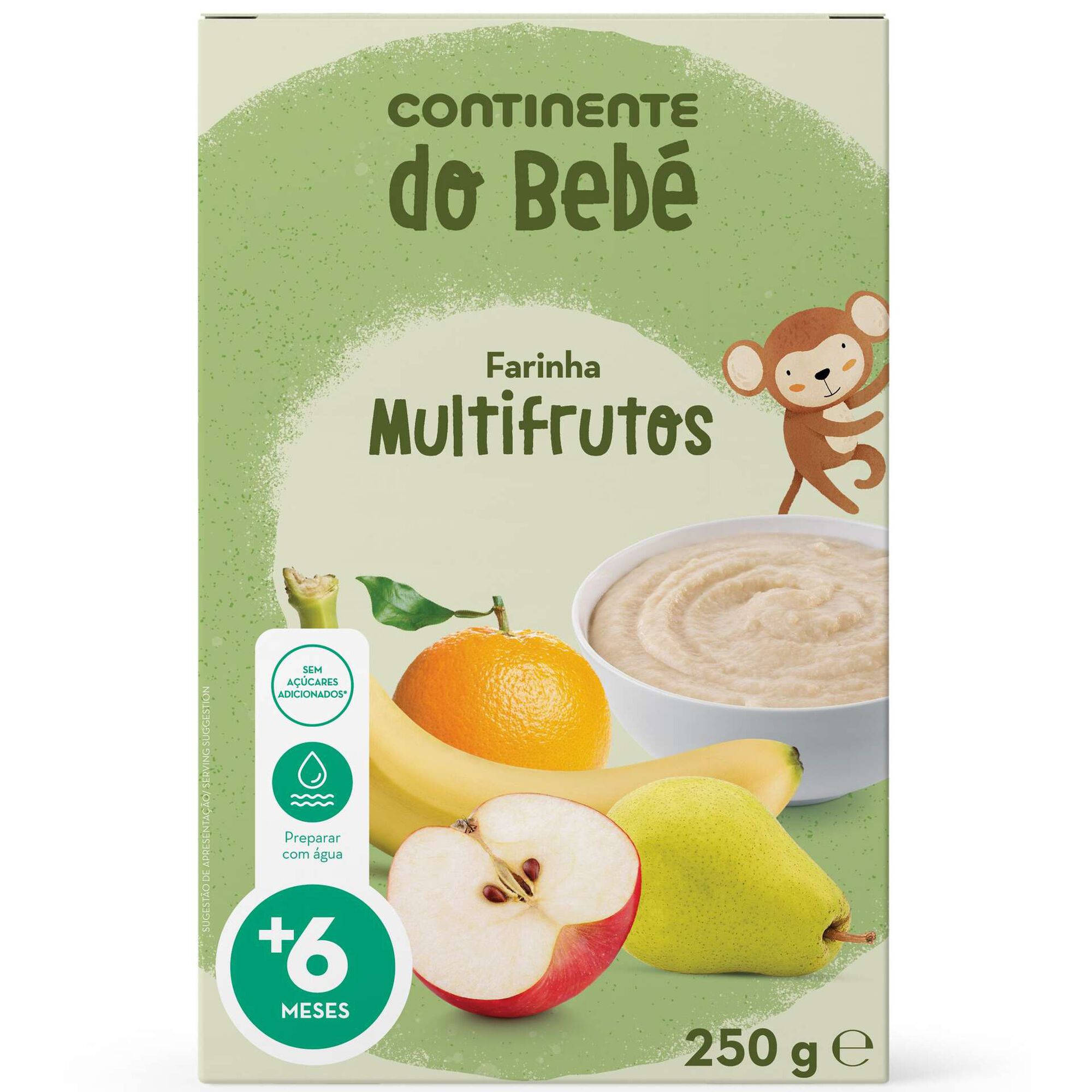 Papa Infantil Farinha Láctea Multifrutos +6 Meses Papa Infantil Farinha Láctea Multifrutos +6 Meses