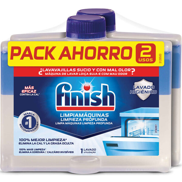 Limpa Máquina Loiça Líquido Finish