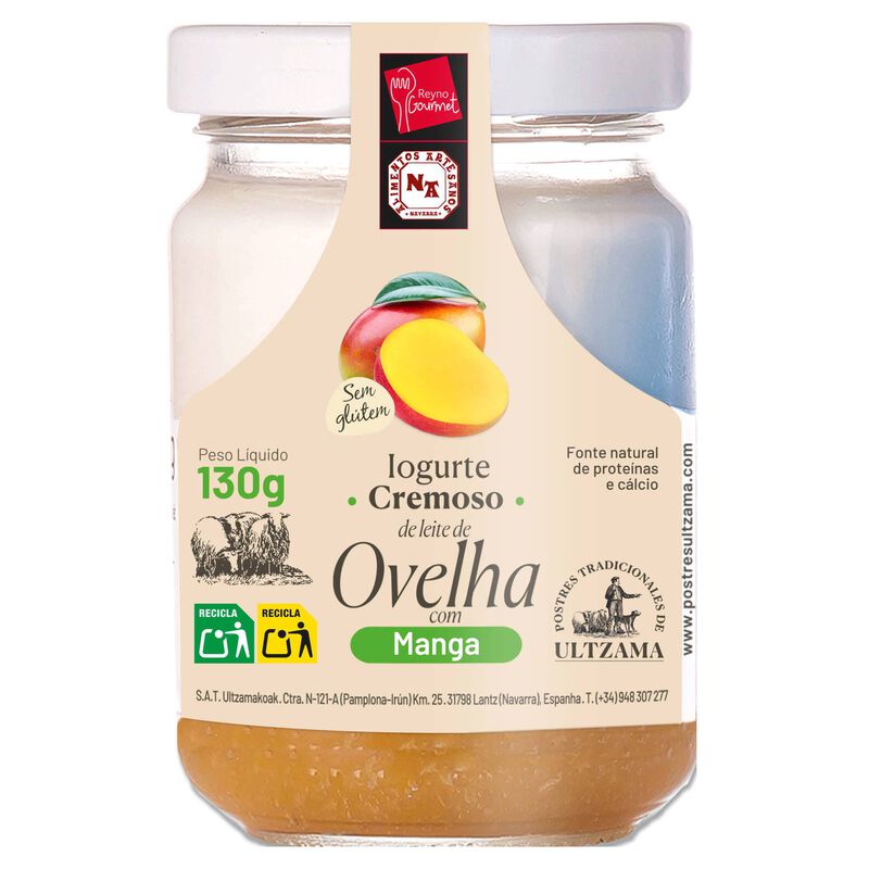 Iogurte Cremoso de Leite de Ovelha Manga Ultzama