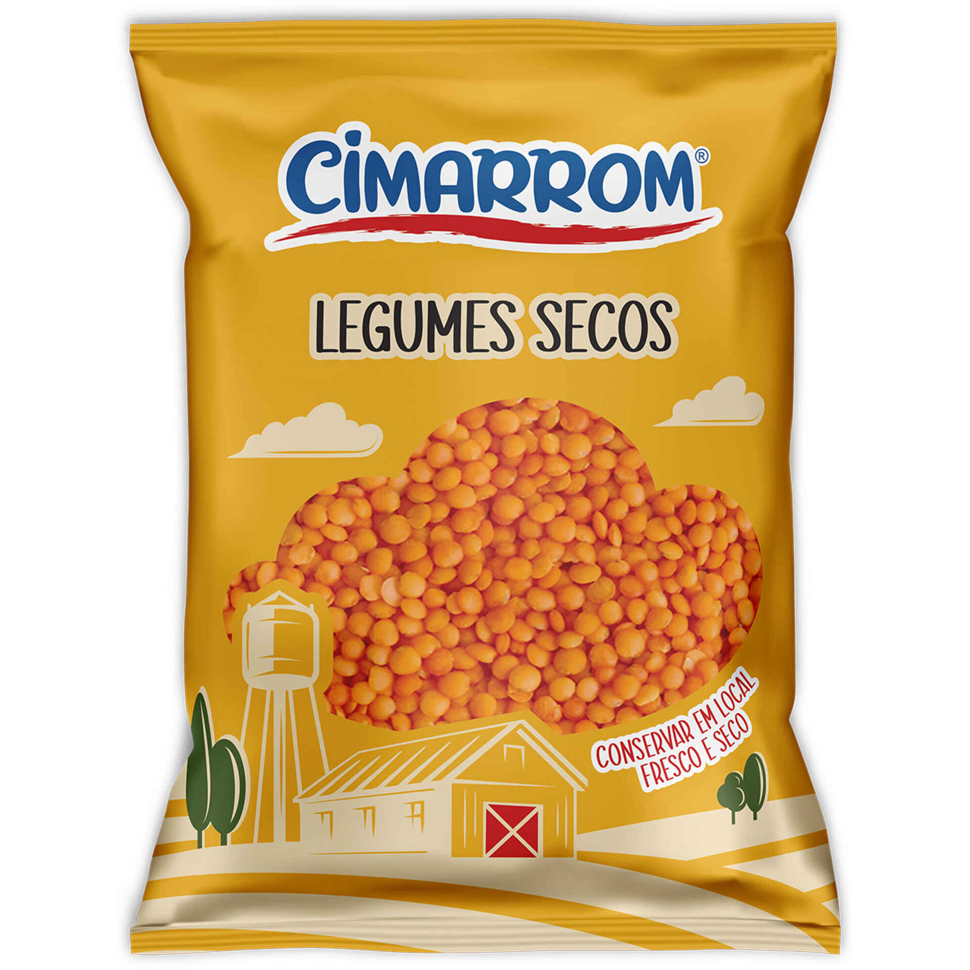 Lentilha Vermelha Cimarrom
