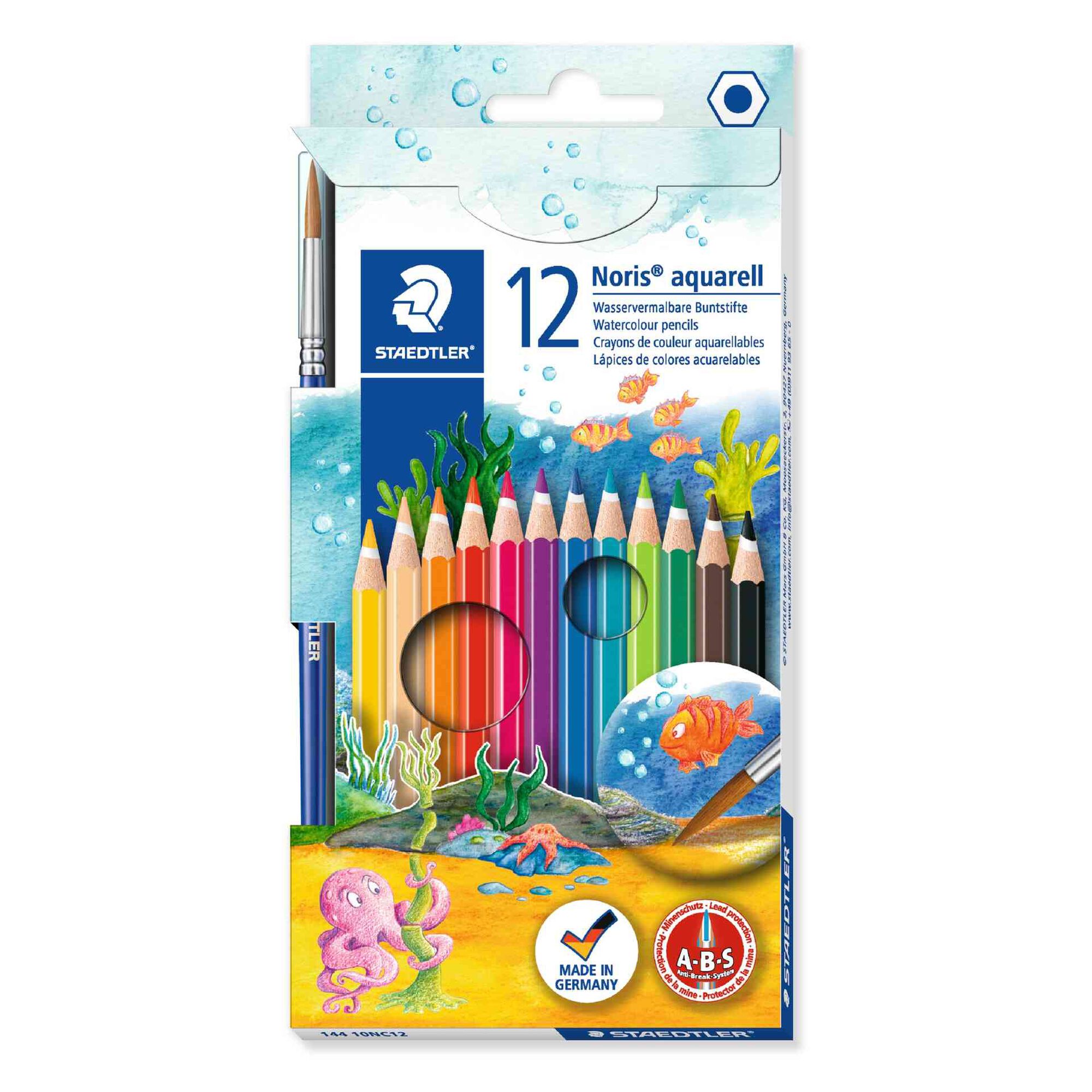 Aguarelas em L&aacute;pis com Pincel Staedtler