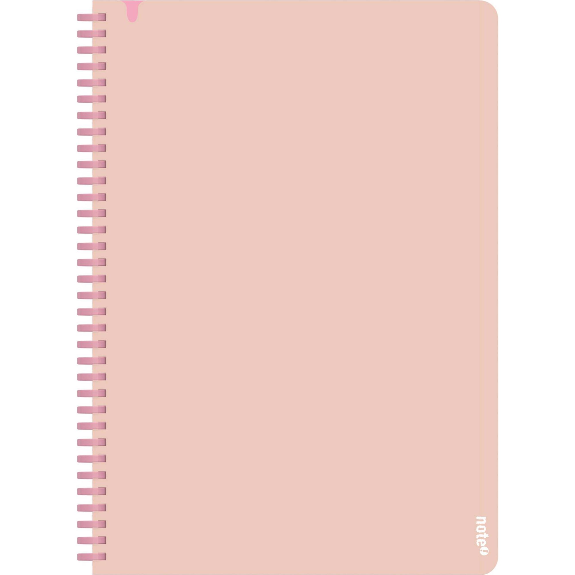 Caderno A4 Soft 80 Folhas Quadriculado (v&aacute;rias cores) Note!