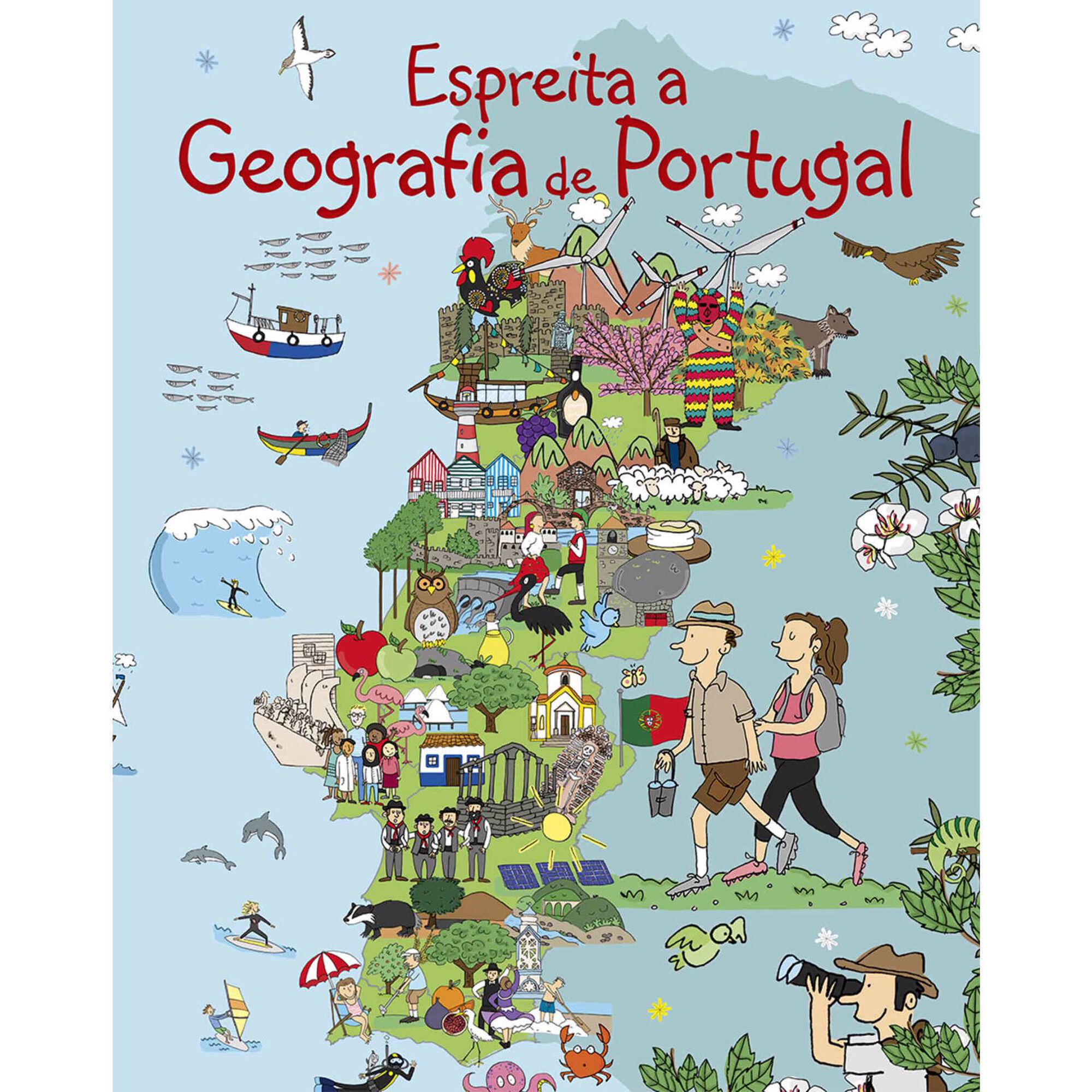Espreita a Geografia de Portugal