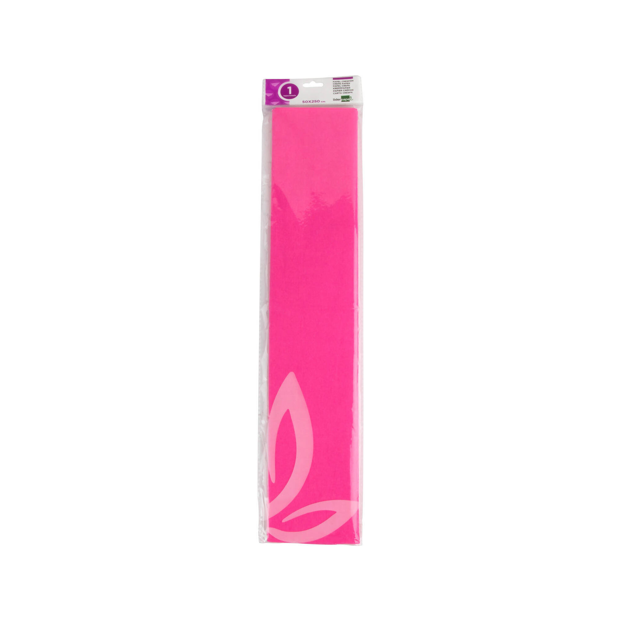 Papel Crepe Rosa 50x25cm