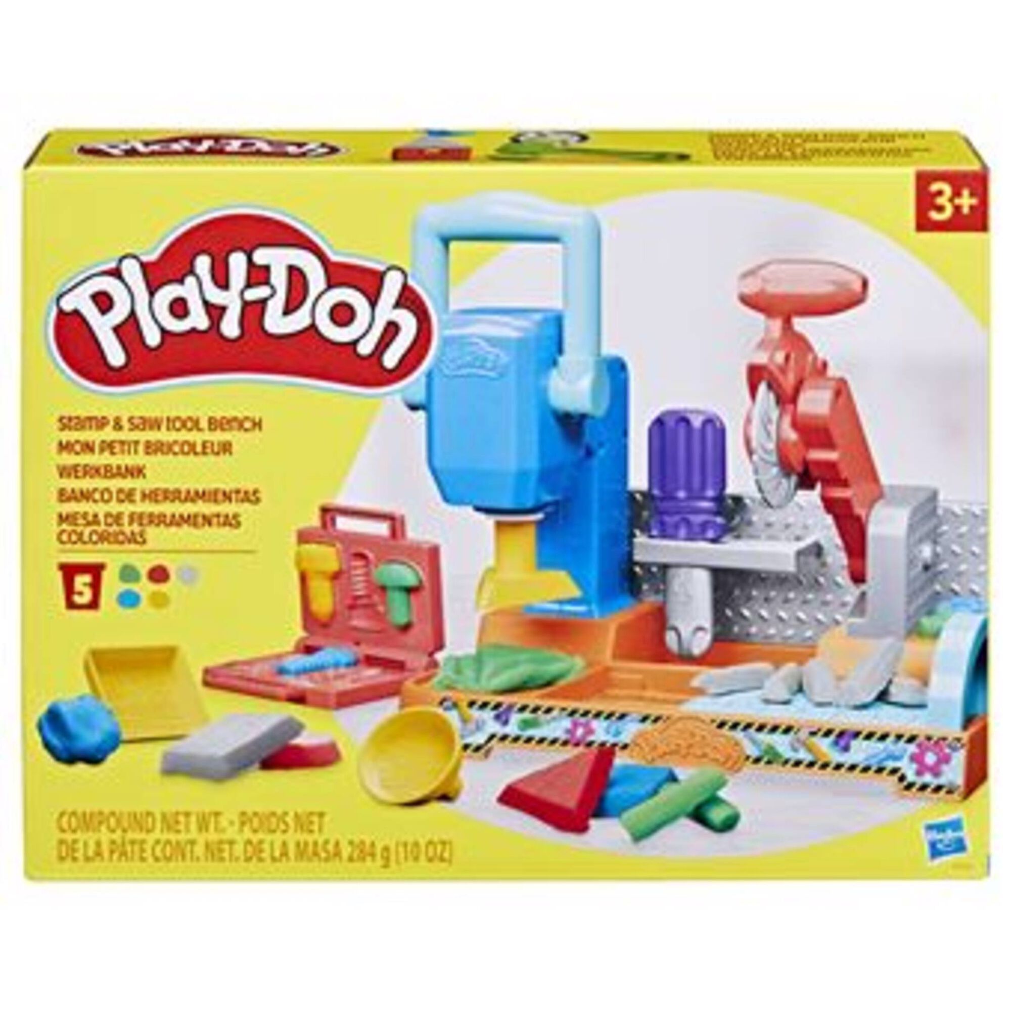 Play-Doh Mesa de Ferramentas Coloridas