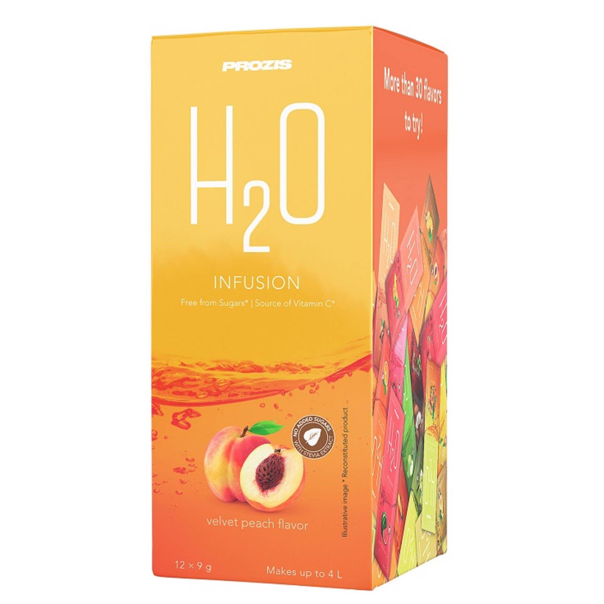 Caixa Infusão H2O Pêssego Caixa Infusão H2O Pêssego