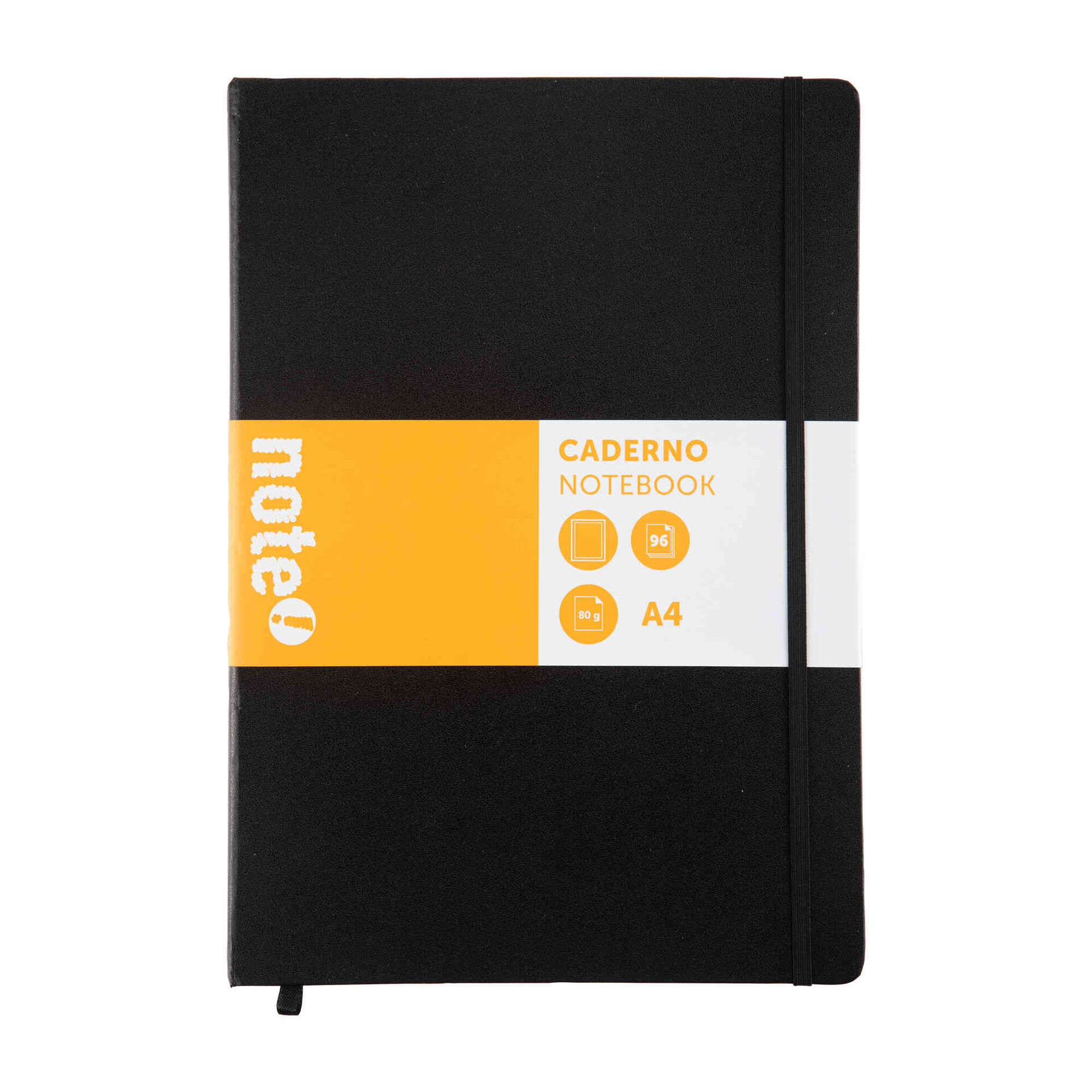 Caderno Agrafado com Elástico A4 Liso