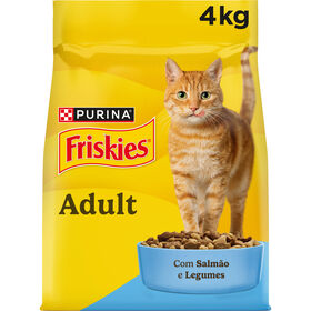 Ra&ccedil;&atilde;o para Gato Adulto Salm&atilde;o Purina Friskies