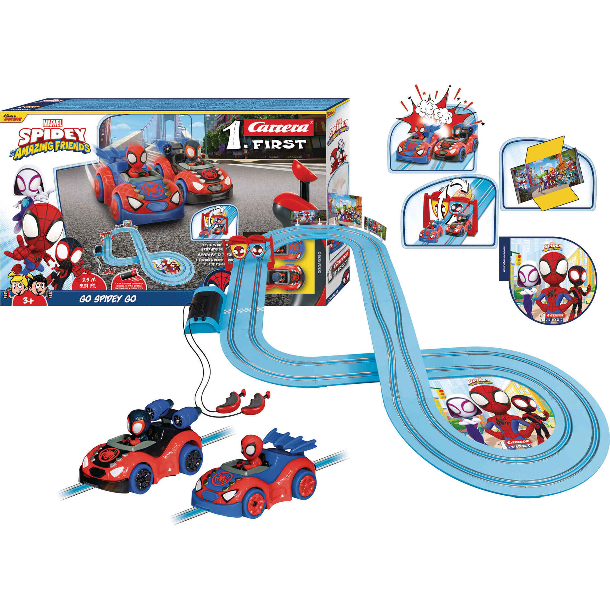 Pista Spidey - Go Spideey Go! Carrera Pista Spidey - Go Spideey Go! Carrera