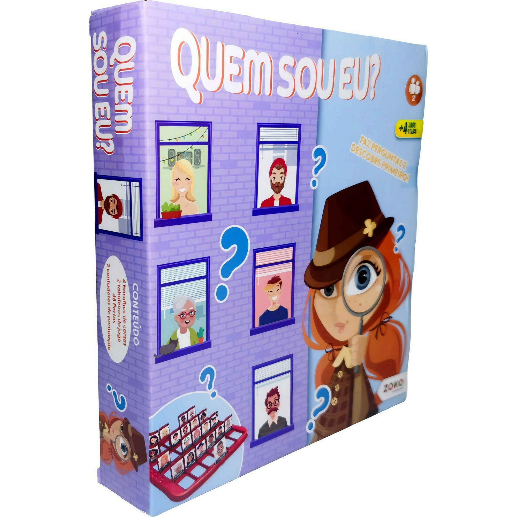 Jogo de Tabuleiro Quem Sou Eu?