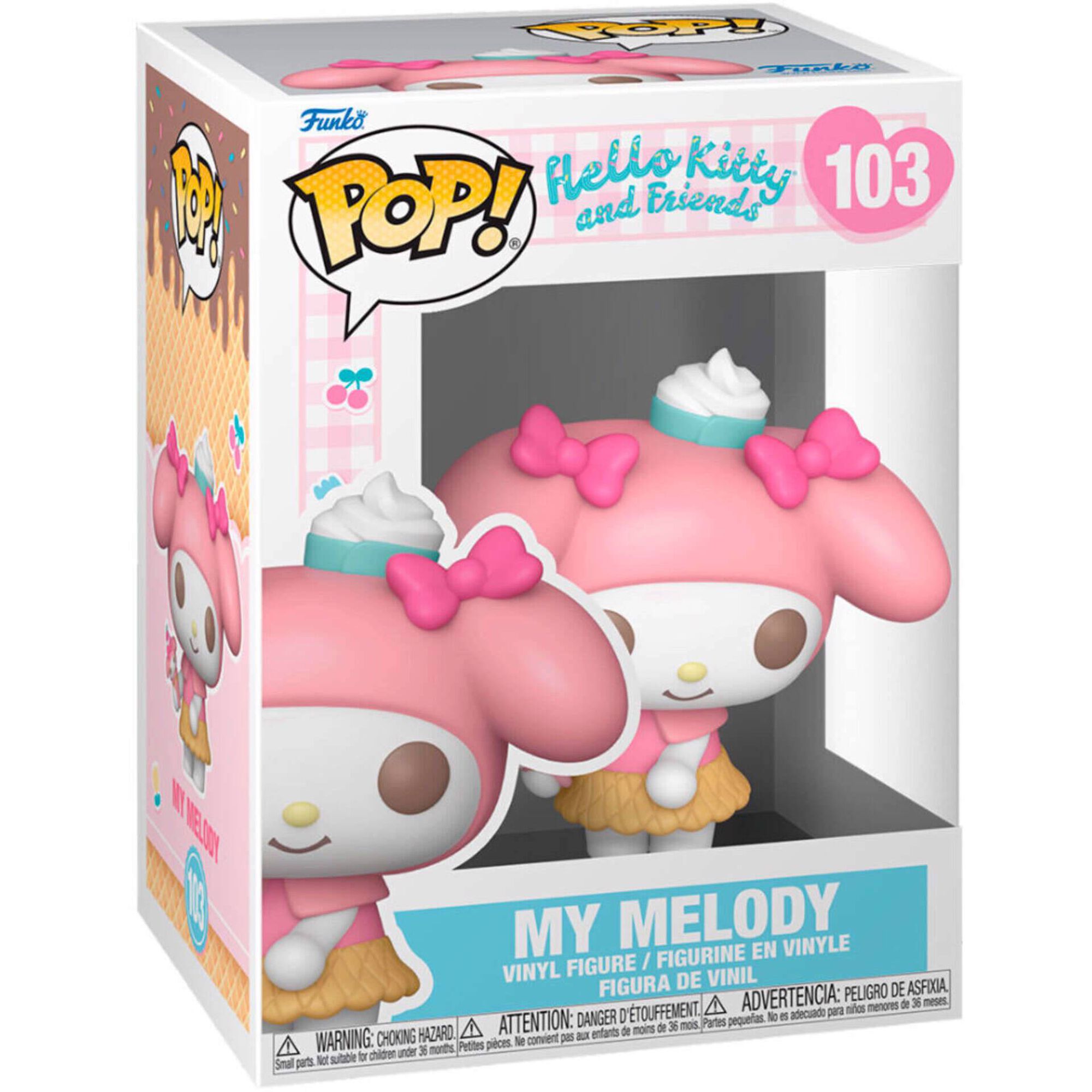 Figura Hello Kitty - My Melody (Ice Cream)