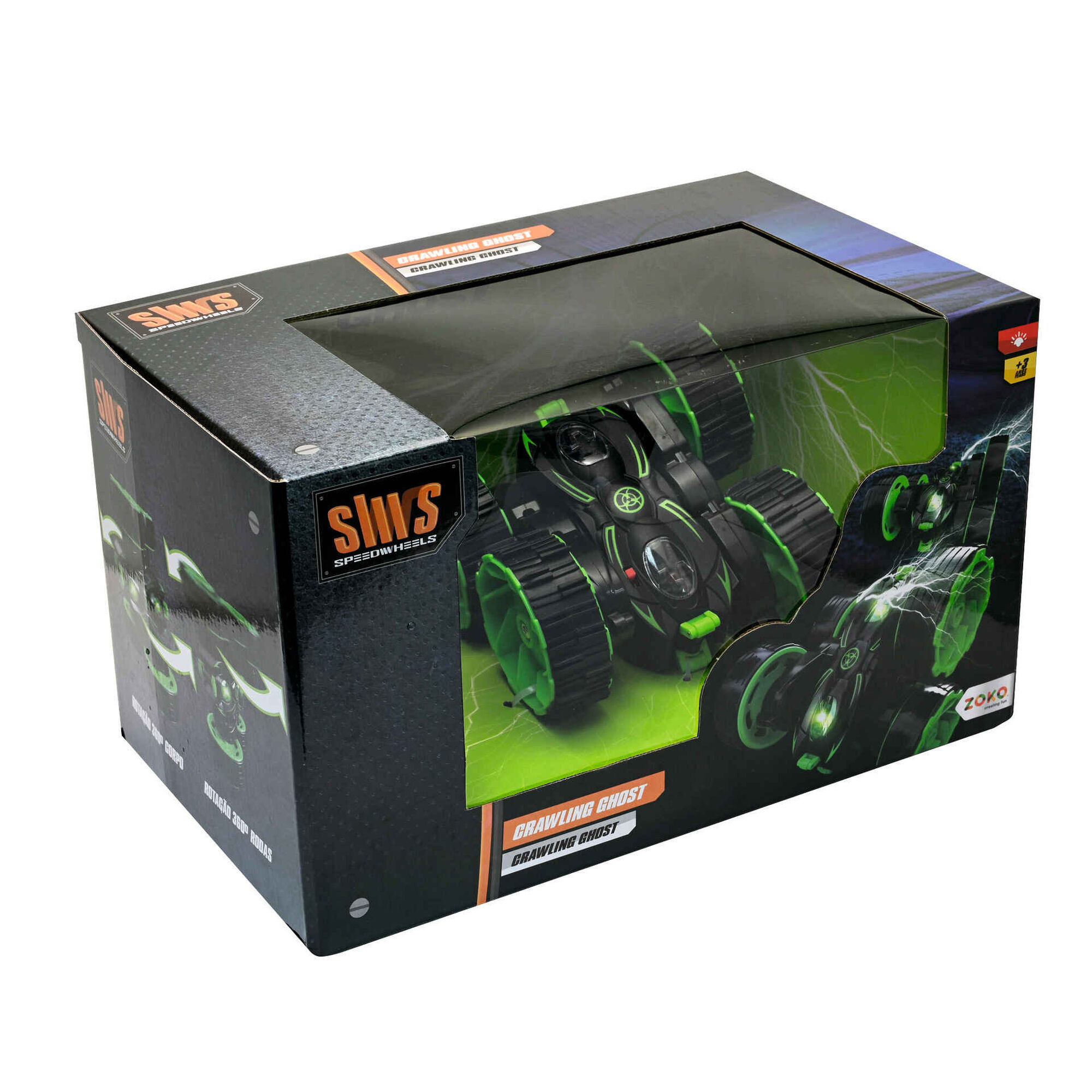 Rádio Controlo Crawling Ghost (várias cores)