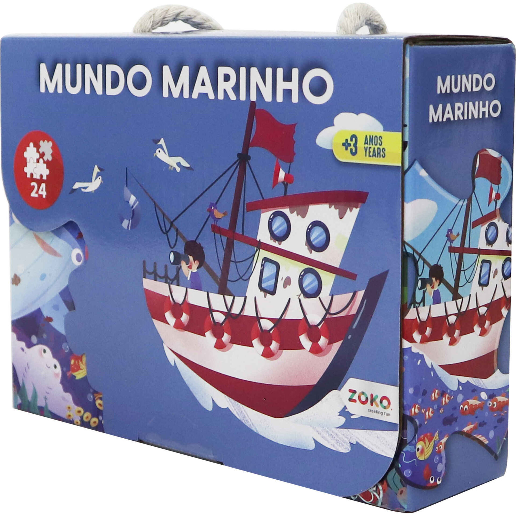 Zoko - Puzzle 24 Pe&ccedil;as (v&aacute;rios modelos)