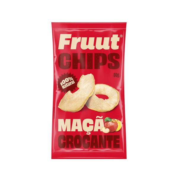 Maçã Vermelha Desidratada Fruut