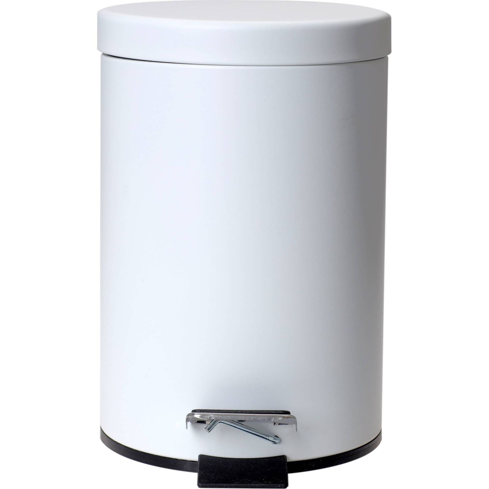 Balde WC Redondo 3L Branco Kasa