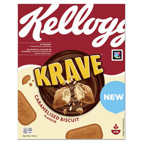 Cereais Krave de Biscoito Caramelizado Kellogg's