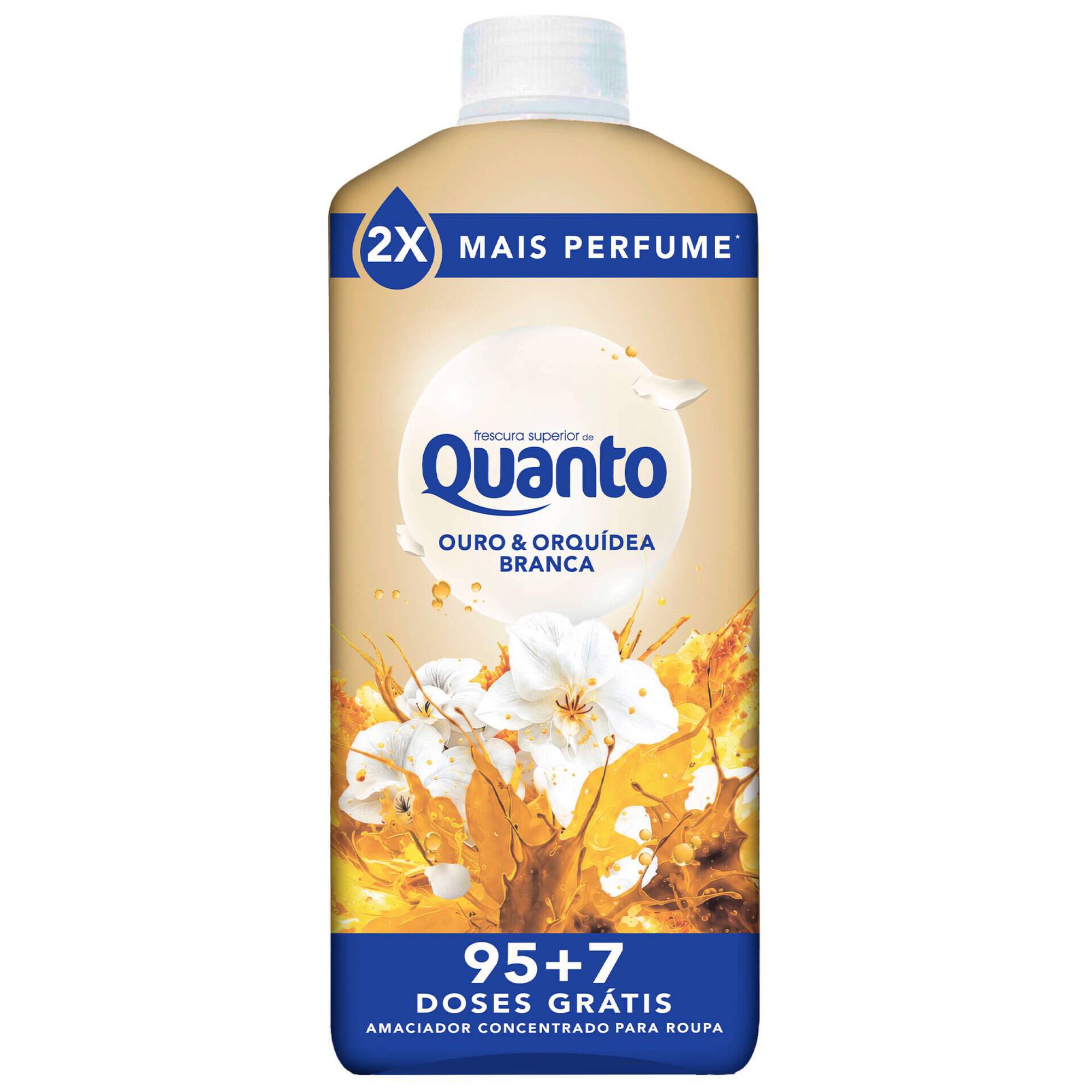 Amaciador Roupa Concentrado Ouro Quanto