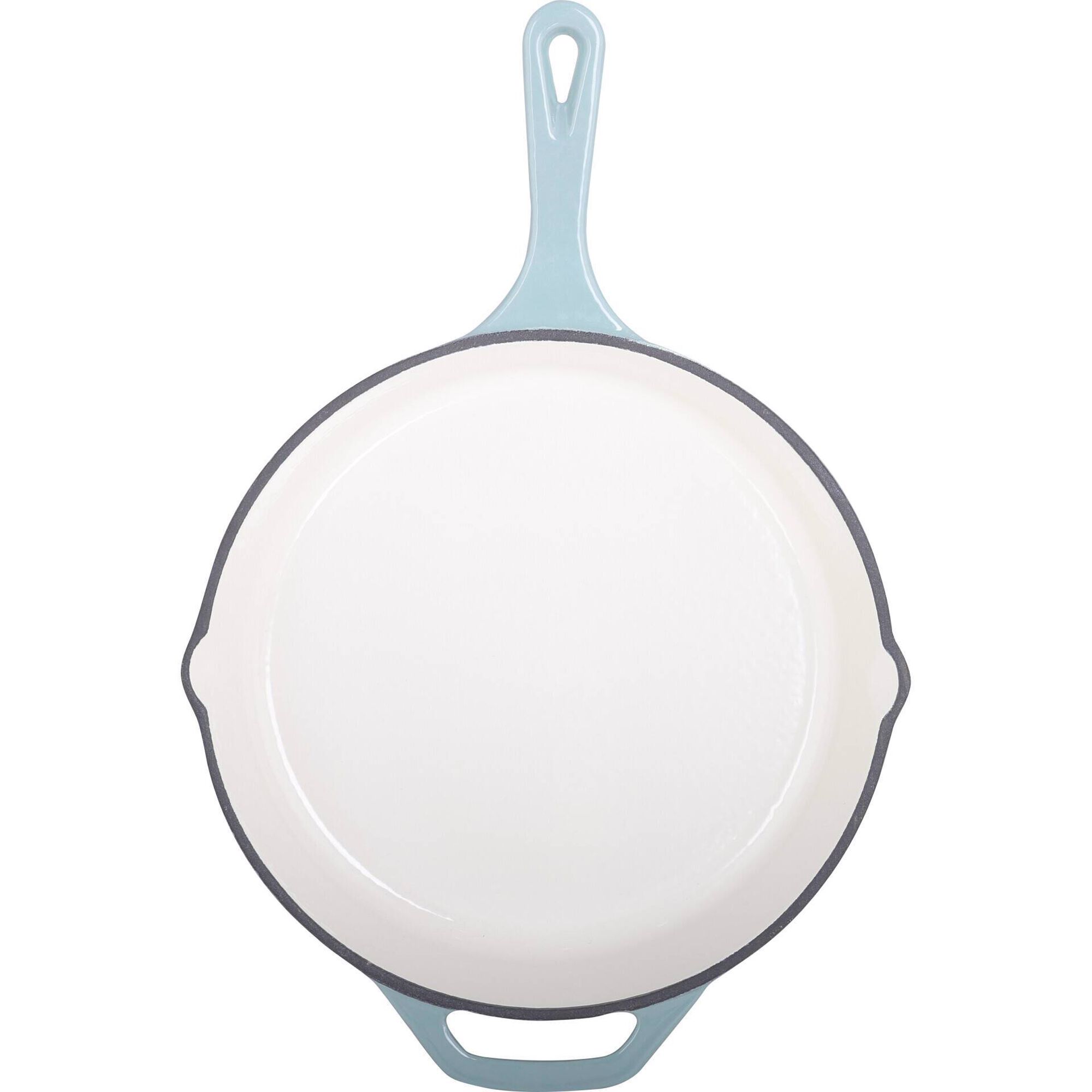 Frigideira Ferro Fundido 25cm Azul Kasa