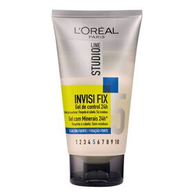 Gel Cabelo Studio Line Invisi Fix Forte 6 L'Or&eacute;al Paris